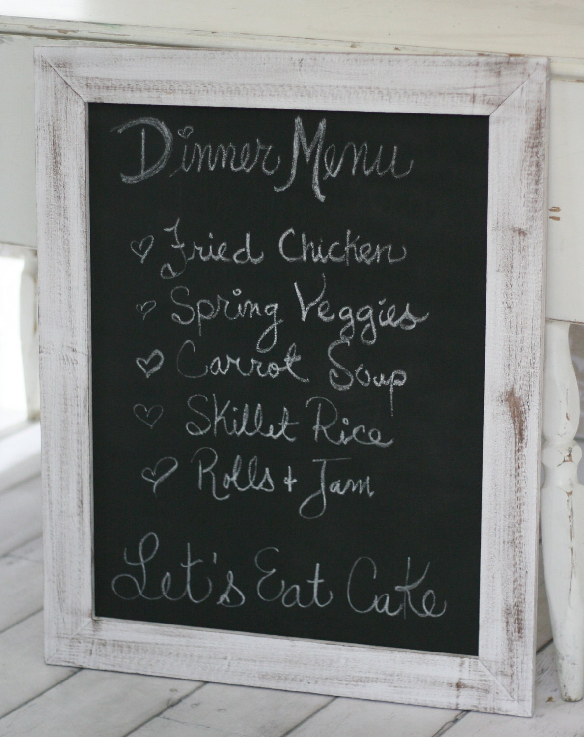 Wedding Chalkboard Sign Rustic Vintage Shabby Chic (item P10554)