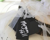 Wedding Chalkboard Tags SET of 50 (item P10513)