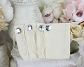 Wedding Favor Bags Rustic Chic Candy Bags SET of 50 (item M10357)