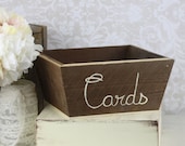Rustic Wedding Card Box XLARGE (item P10429)