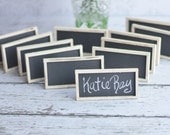 Rustic Wedding Chalkboard Signs SET of 100