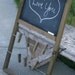 Rustic Memo Board Chalkboard Frame Old Barn Wood Style Farmhouse CHIC