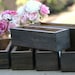 Wedding Planter Boxes Rustic Barn Wood SET of 6 (item P10572)