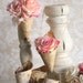 SET OF 6 Mini Rustic Birch Bark Flower Holder Cones Decor (item M10473)