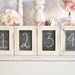 Rustic Chic Wedding Chalkboard Signs Table Numbers (item P10171)