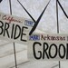 Bride and Groom Chair Signs Custom Wedding Decor (item P10291)