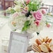 Shabby Chic Wedding Frames Signs Table Numbers 5x7 SET of 12 (item P10324)