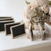 SET of 100 Chalkboard Name Cards Escort Cards Place Cards Rustic Wedding Favors