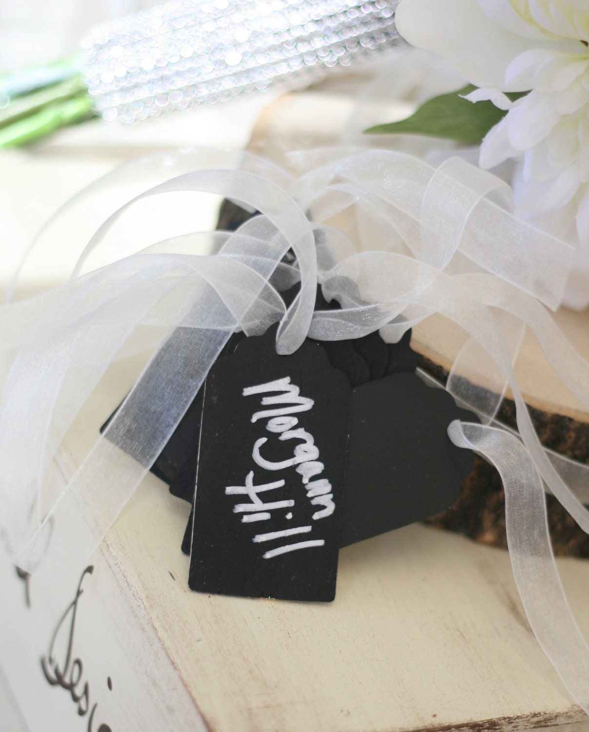 Wedding Chalkboard Tags SET of 100