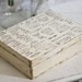 Rustic Guest Book Box Love Quotes Medium Size