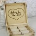 Bridal Shower Guest Book Rustic Chic Wedding Decor Advice Box