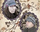 Unisex Visor Beanie Crochet Pattern