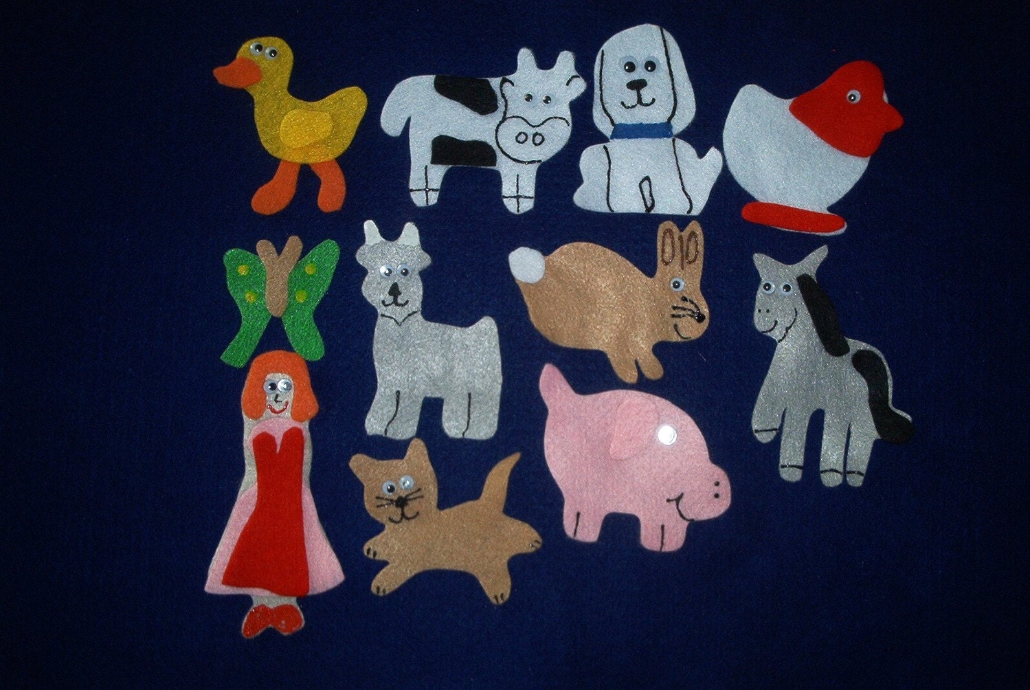 The Grumpy Morning Flannel Board Felt Story Set