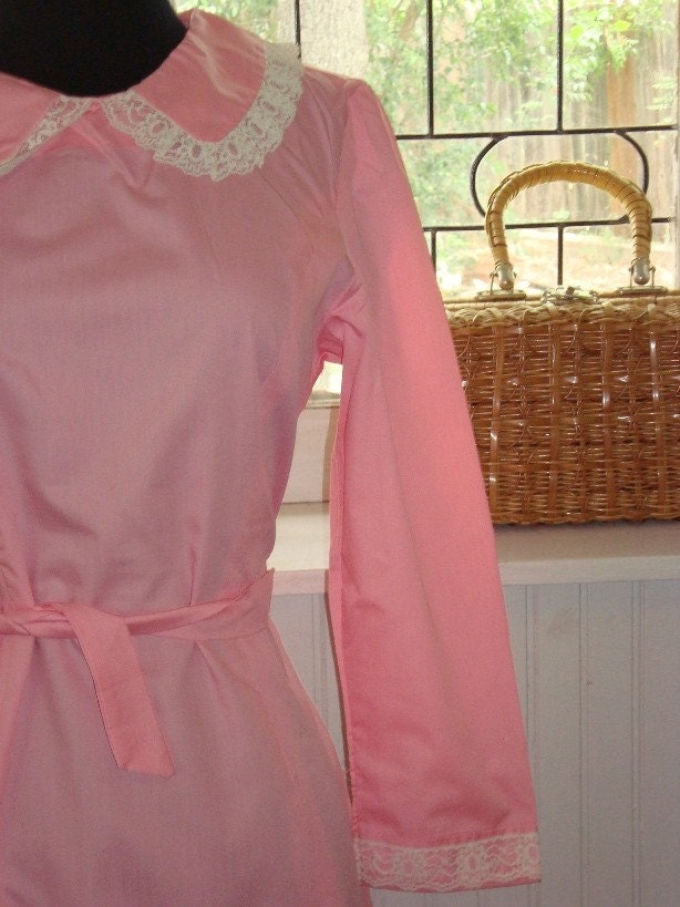 Vintage SWEET Bubblegum Pink Dress Small-Medium