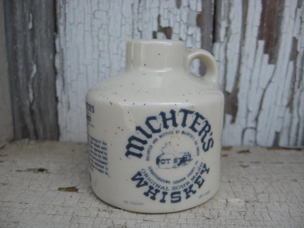 Vintage miniature MICHTERS WHISKEY JUG Schafferstown Pennsylvania Lebanon County