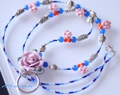 Peasant Rose Lanyard