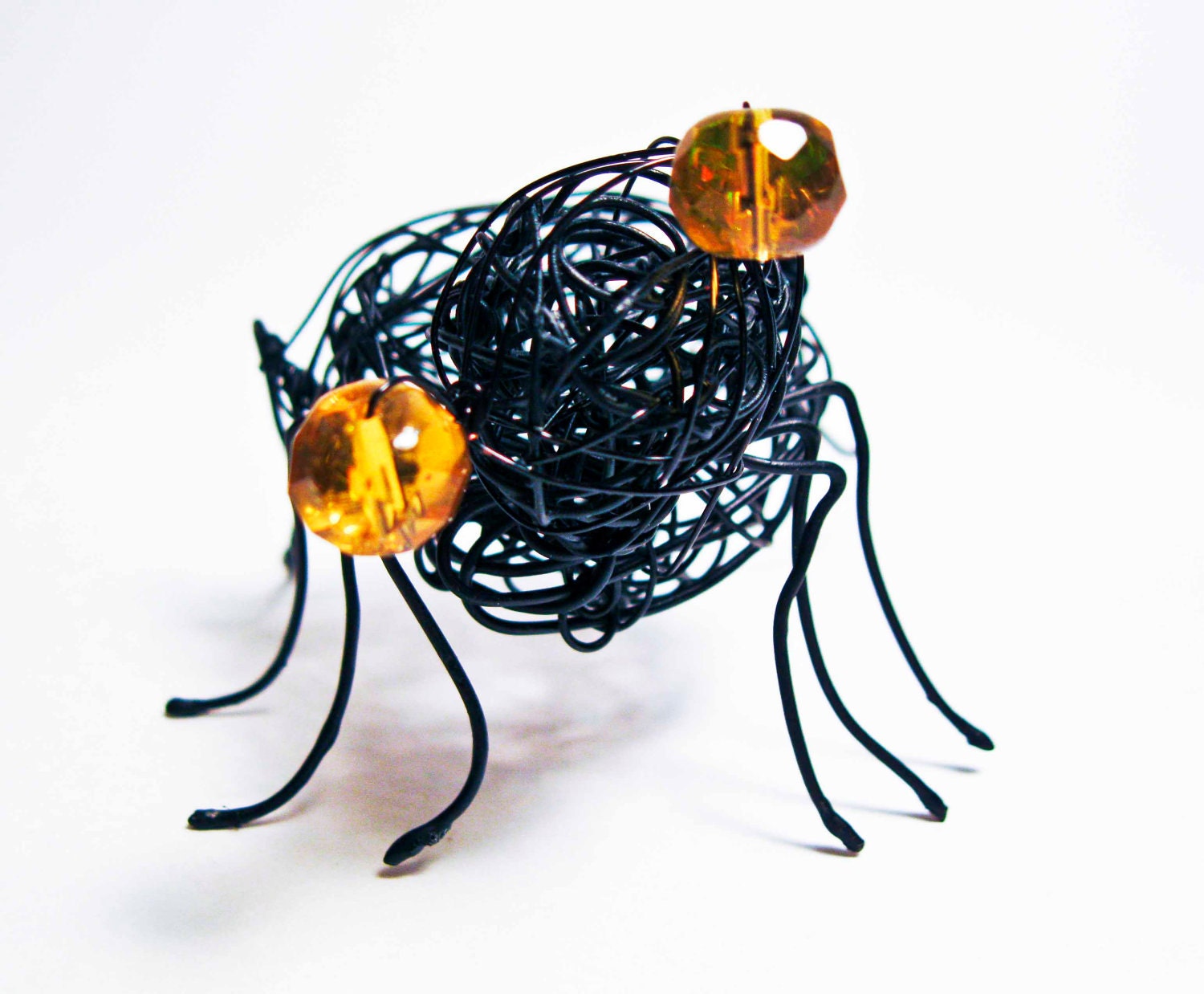 Wire Spider Halloween Creepy Creature Decoration