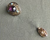 Purple stone women's stick pin
