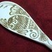 Paisley Single Wooden Spoon - Made to Order