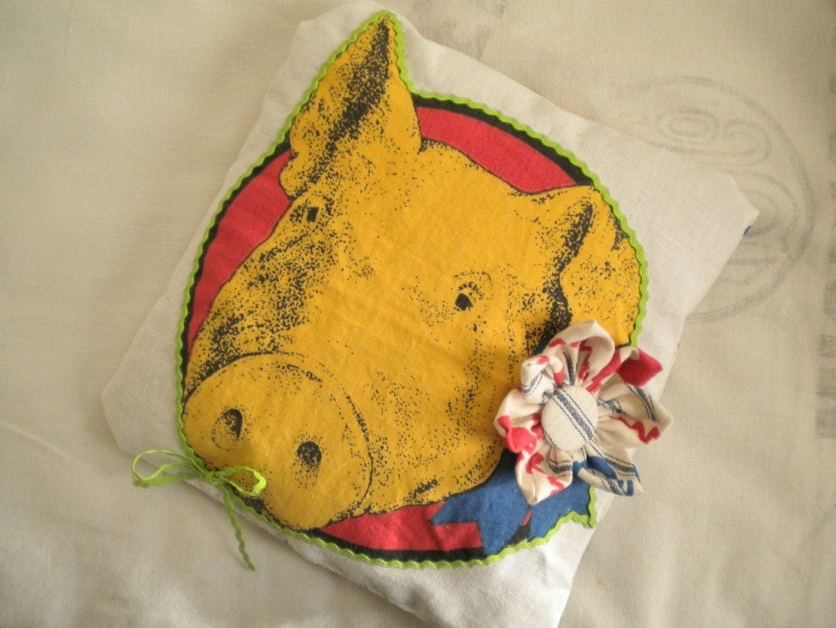 Grain Sack Sachet Pillowette