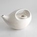 Modern White Teapot