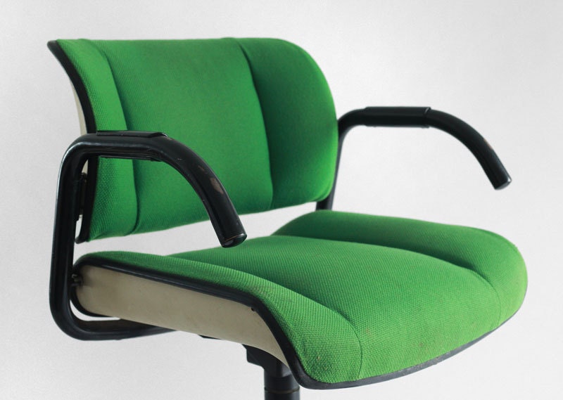Vintage Office Swivel Chair - Mid Century, Modern, Retro, Desk