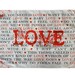 Love songs tea towel