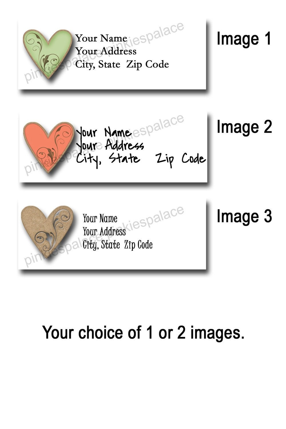 Return Address Labels - set of 60