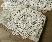 RESERVED FOR DONNA Vintage Crocheted Doilies