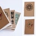 SUPERPATTERN Set of 4 hand-bound geometric pattern illustrated notebooks