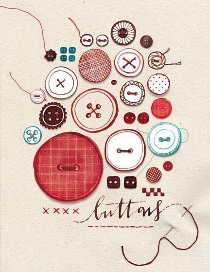 Buttons Print 8.5 x 11