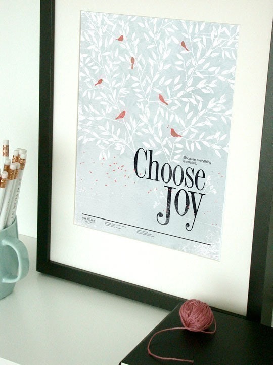 Choose Joy 13x19 -Pep Art- Collection