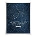 Personalized Zodiac Constellation print - 8.5 x 11 - Twelve Astrological signs available
