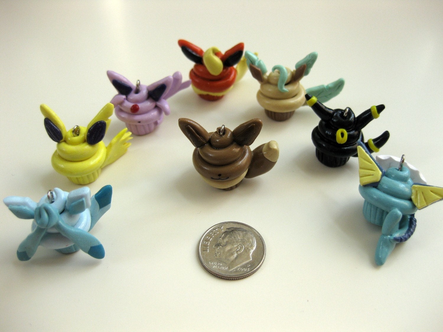 Eevee Evolution Complete Pendant Set
