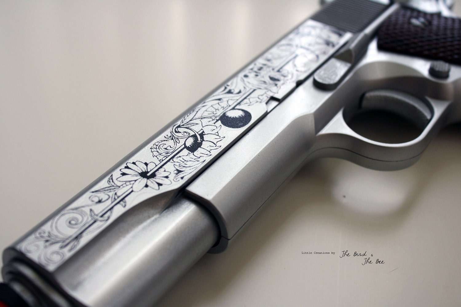 Babydoll 1911 Pistol Replica with Charms