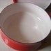 Vintage Dansk Kobenstyle Enamel Cookware - IHQ Enameled Jens Quistgaard Huge Rare 8 Quart Dutch Oven - Valentine Red - Near Mint