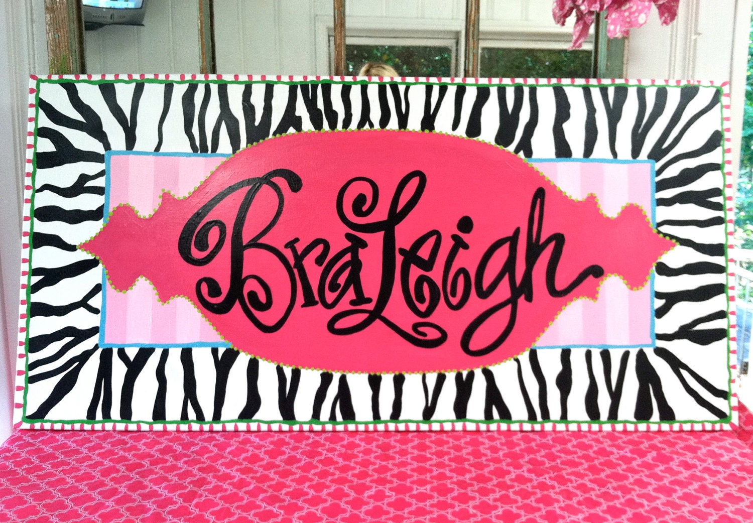 Name Canvas Original Painting
