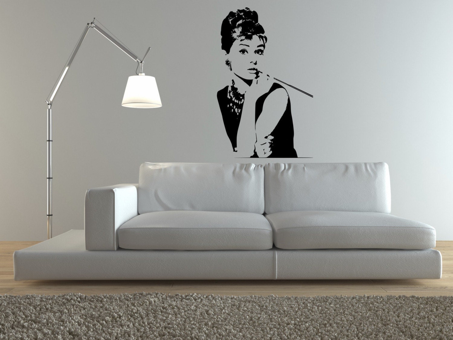 Audrey Hepburn Decal