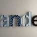 Custom 6 inch Letter