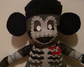 Skeleton Sock Monkey / Zombie Sock Monkey PATTERN with Instructions