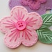 Pastel Blossoms Hair Clip Set