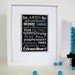 BOGO - Subway Art Sign Aries Zodiac Typography Art Print 5x7 in an 8x10 mat
