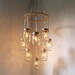 Valentines Day Heart Shaped Mason Jar Chandelier Light - Romantic Wedding Swag Lighting Fixture - Rustic Industrial BootsNGus Lamp Design