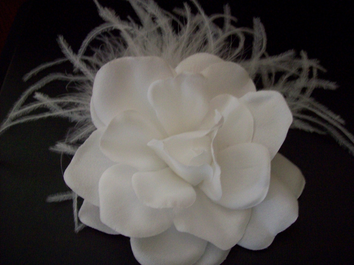 gardenia hair piece