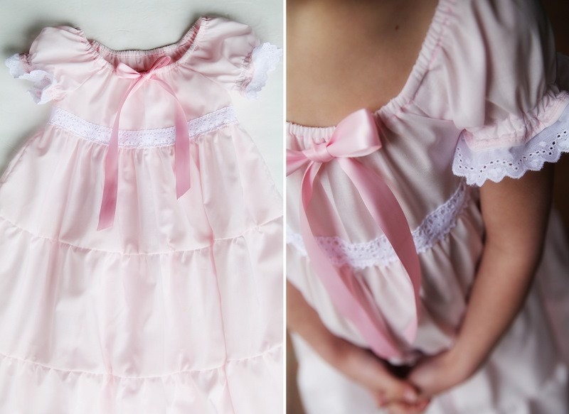 Pink Nightgown Girls sizes 6 through 10