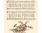TAKE MY LIFE And Let It Be --- 8 x 10 Antique Hymn Art Print