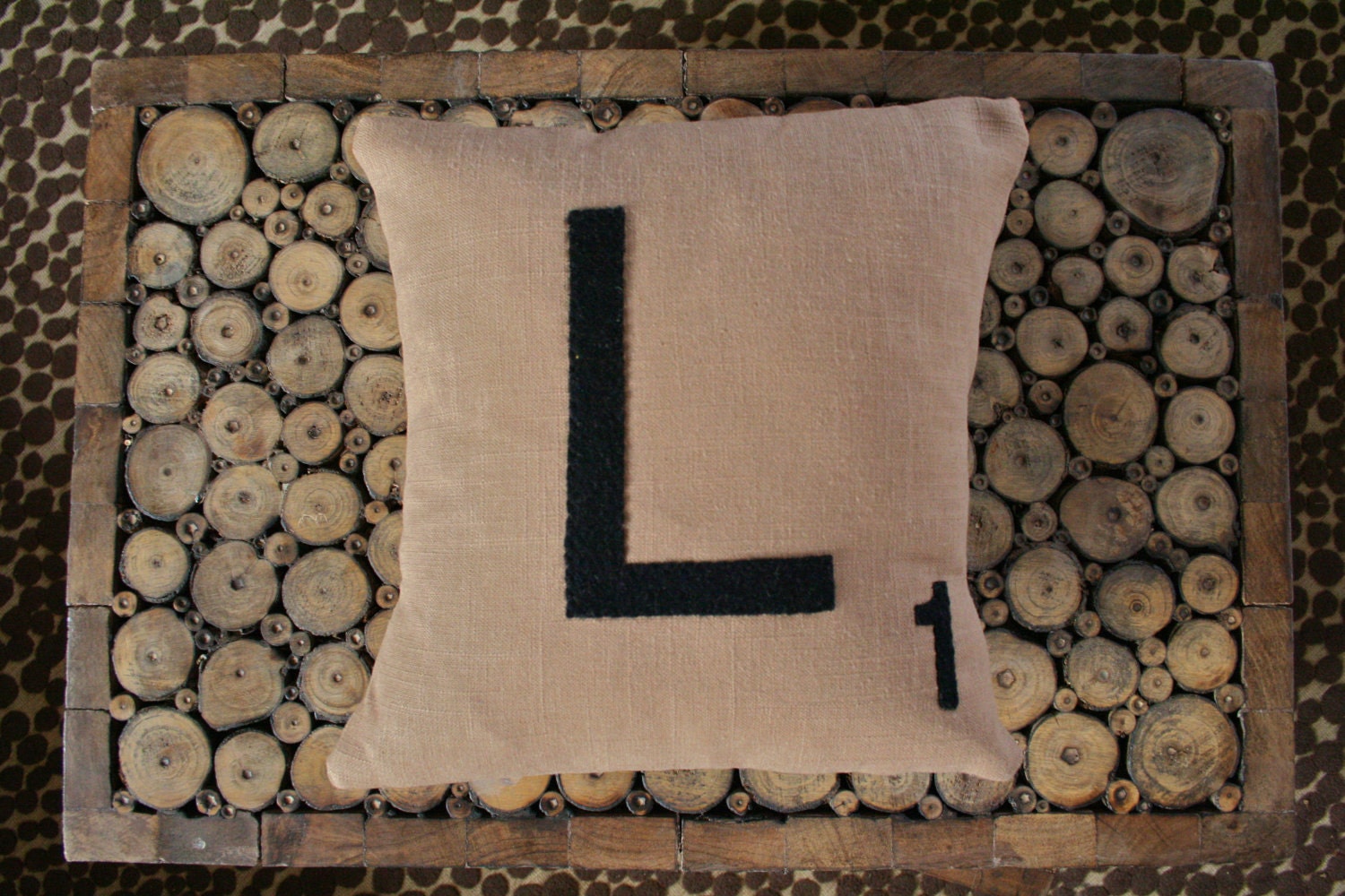 LOVE Scrabble Pillows