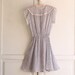 70s ditsy floral lace prairie dress