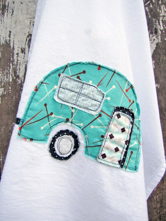Caravan - 100% Cotton Tea Towel