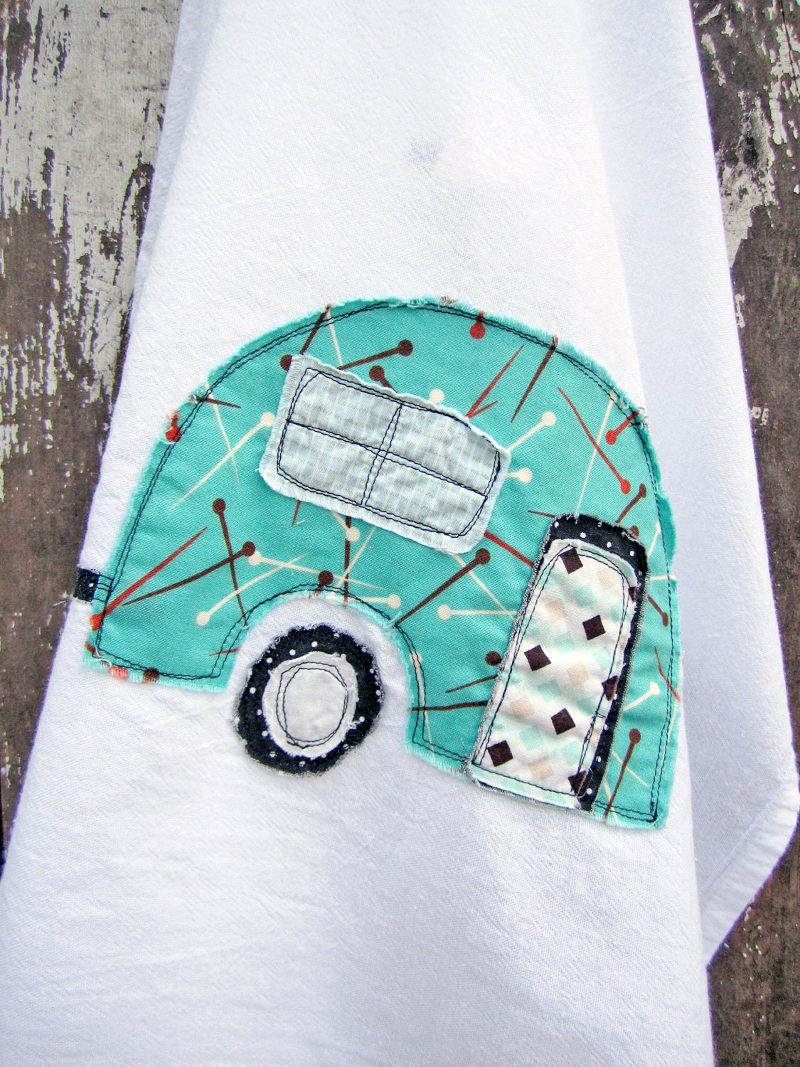 Caravan - 100% Cotton Tea Towel